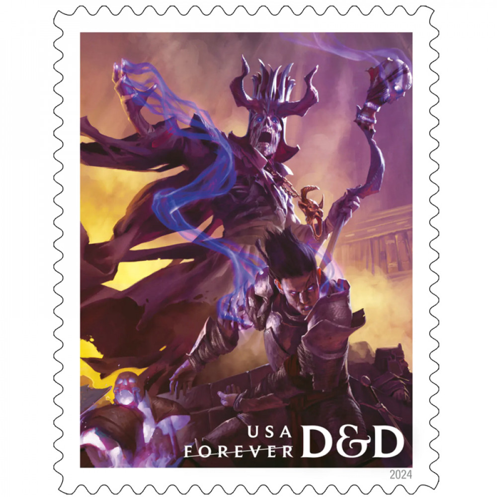 2024 forever stamps Dungeons & Dragons