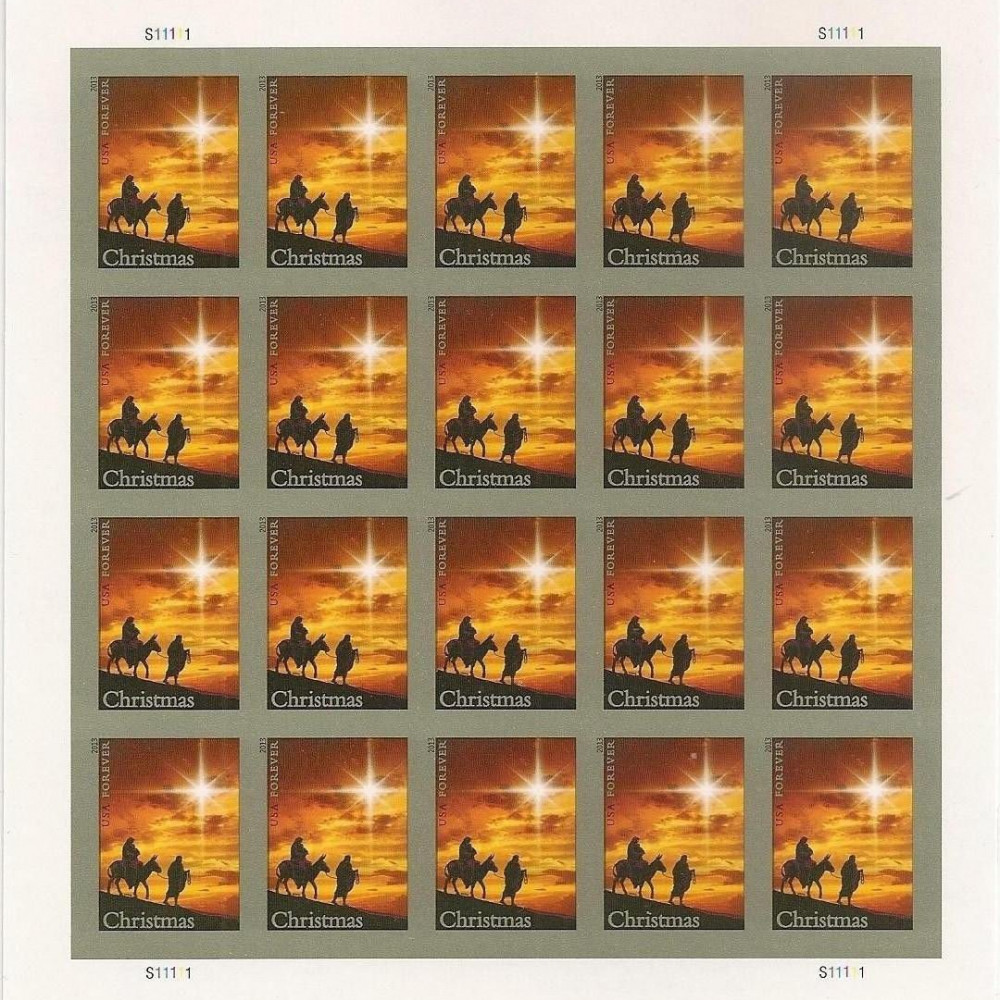 2013 Christmas Holy Family First Class Postage Stamps