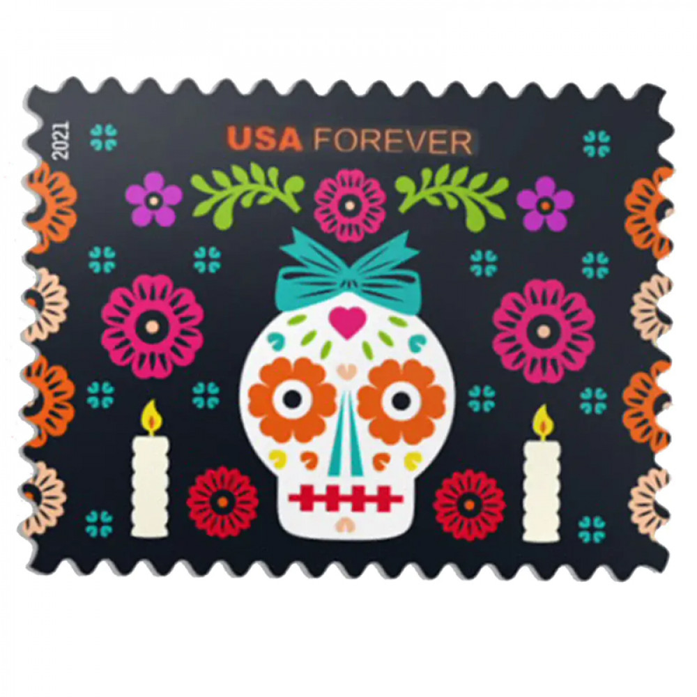Day of the Dead Stamps - 2021