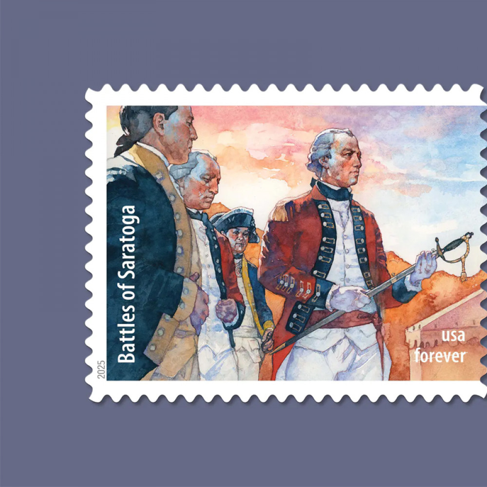 2025 Battlefields of the American Revolution Stamps Sheet of 15