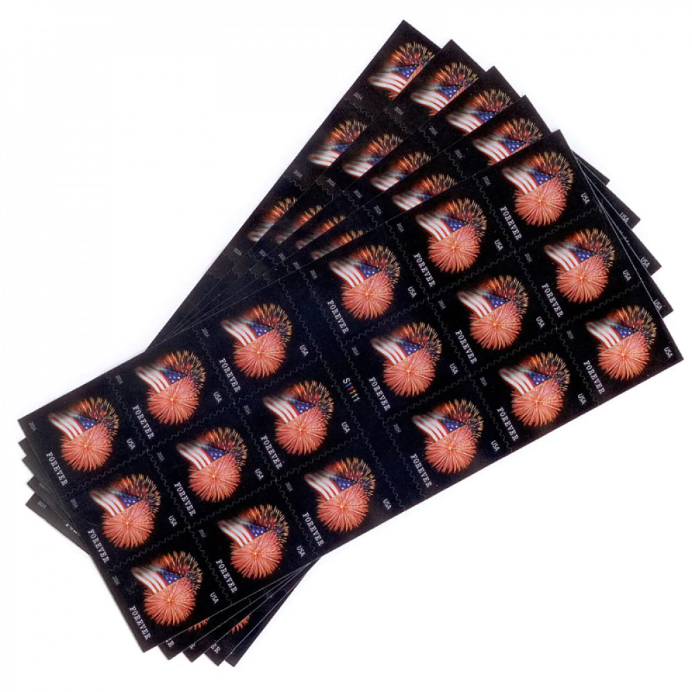 (2014) USPS American Star-Spangled Flag Forever Stamps